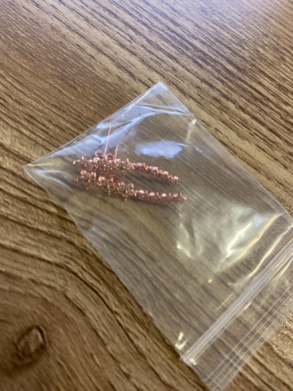 Photo 1 of Flower Ear Climbers Earrings For Women, 925 Silver Needle Dainty Cz Star Shiny Stud Cuff Crawler Earrings For Bride Wedding Christmas Jewelry Gift