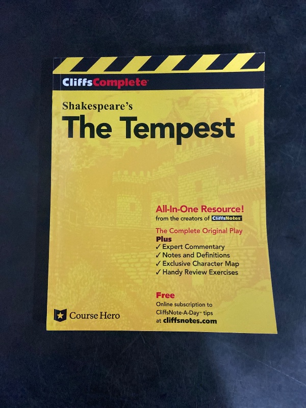 Photo 1 of Cliffs Complete The Tempest