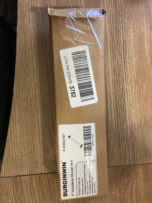 Photo 1 of 8 Inch Shower Head Extension Arm Matte Black.Solid Brass Adjustable Shower Arm Extension. Lower Or Raise Any Rain Or Handheld Showerhead To Your Height & Angle – Universal Connection