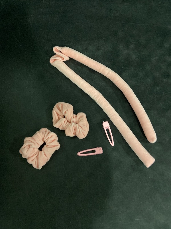 Photo 1 of HRYYDS Upgraded Heatless Hair Curler, with Gift Box, Velvet Heatless Curls Headband ?- No Smell, Hair Curlers to Sleep in, Heatless Hair Curlers for Long Hair and Medium Hair (Pink)