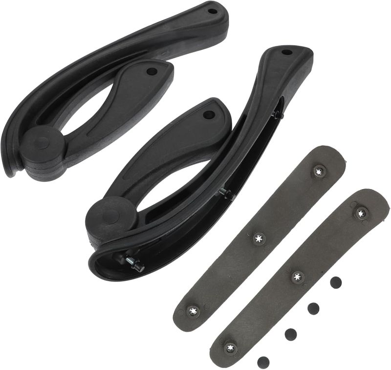 Photo 1 of Angoily 1 Set Office Chair Armrest Replacement Grip Handles for Enhanced Comfort for Office Workers Seniors and Pregnant Women Easy Installation and Support for Relaxation
