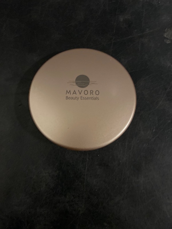 Photo 1 of Mavoro Magnifying Compact Mirror | 1x/10x Magnification | 4" Small Pocket Purse Double Sided Travel Makeup Mirror | Folding Portable Hand Compact Mirror for Handbag and Purses (Champagne Gold)
