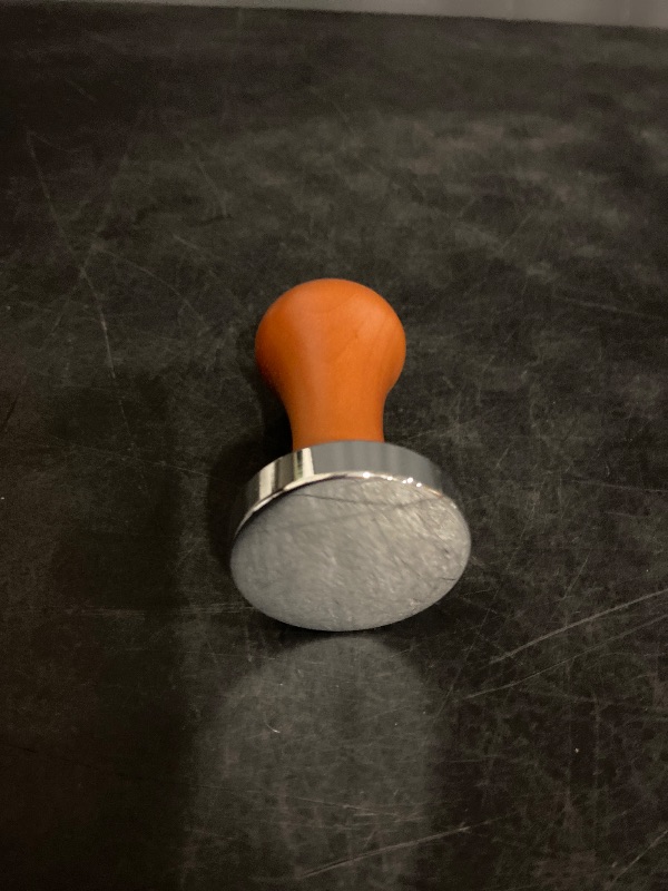 Photo 1 of 51mm Espresso Tamper-Premium Barista Coffee Tamper Coffee Tamper Classic Series Stainless Steel Espresso Tamper Coffee Press Tool Tamper Espresso Handle, 90x51mm, Solid wood, Stainless steel