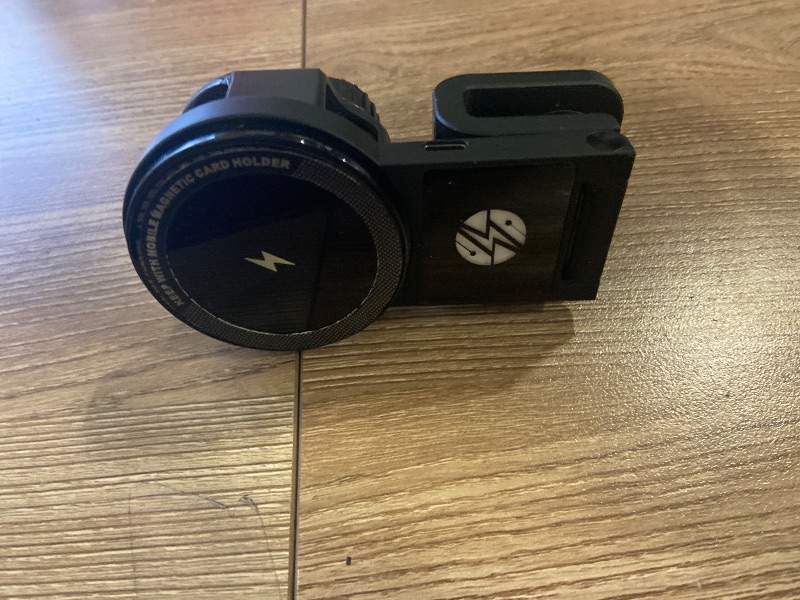 Photo 1 of 3 in 1 Wireless Car Charger, 15W Fast Charging Phone Holder Foldable Magnetic Mount Fit for All iPhone Android Phone, iWatch, Airpods Wireless Earphone
