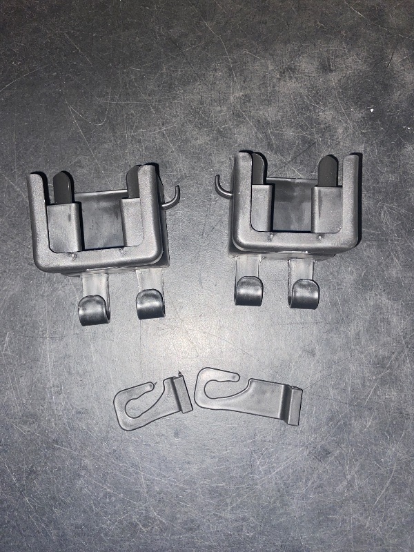 Photo 1 of 2PCS Multifunctional Car Cup Holder, Car Phone Holder with Headrest Hooks, Hanging Storage Organizer Accessories, Universal Car Back Seat Hook for Purse, Keys, Umbrella, Bag
