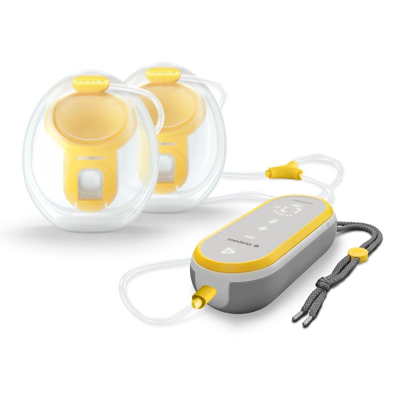 Photo 1 of Medela Freestyle Hands-Free Double Electric Breast Pump with Wearable Cups, App Connectivity, Portable Design
