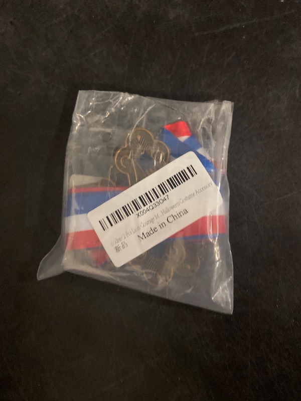 Photo 1 of codree 2 Pcs Lion Courage Medal Pin Badge, Halloween Lion Badge Courage Spirit Medals, Courage Award Medals Prize Gift with Neck Ribbons for Women Men Costume Accessory