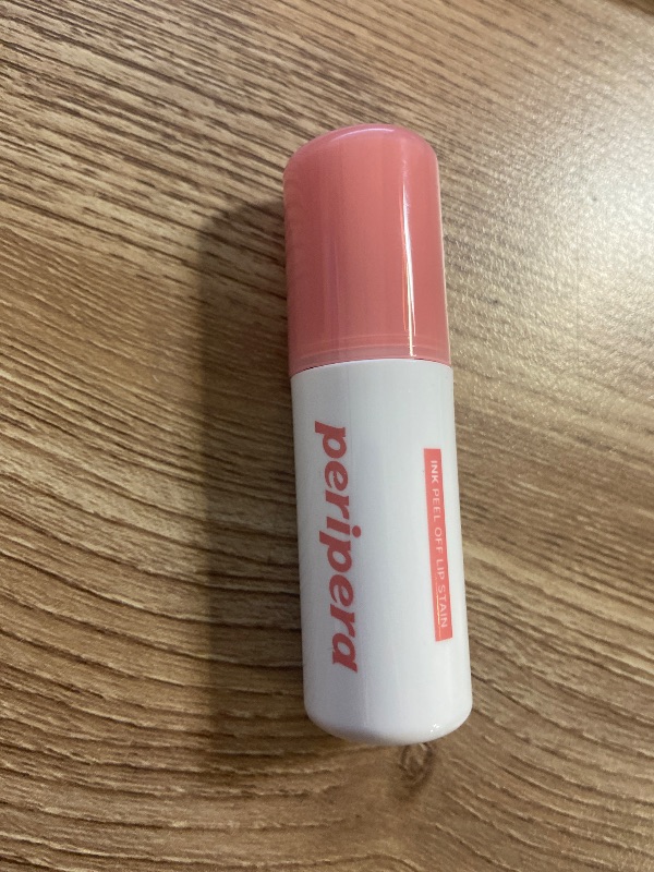 Photo 1 of Peripera Ink Peel Off Lip Stain - Long Lasting, Transfer-Proof, Waterproof Korean Lip Tint with Color-Changing Peel-Off Formula (02 DEAR ROSE)