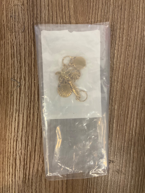 Photo 1 of DOUBI 6PCS Women's Bikini Charms Gold Stainless Steel Swimwear Accessories Cute Beach Jewelry for Swimsuits Waterproof & Tarnish-Proof Fashion Pendants Hypoallergenic Summer Beach Party Gift