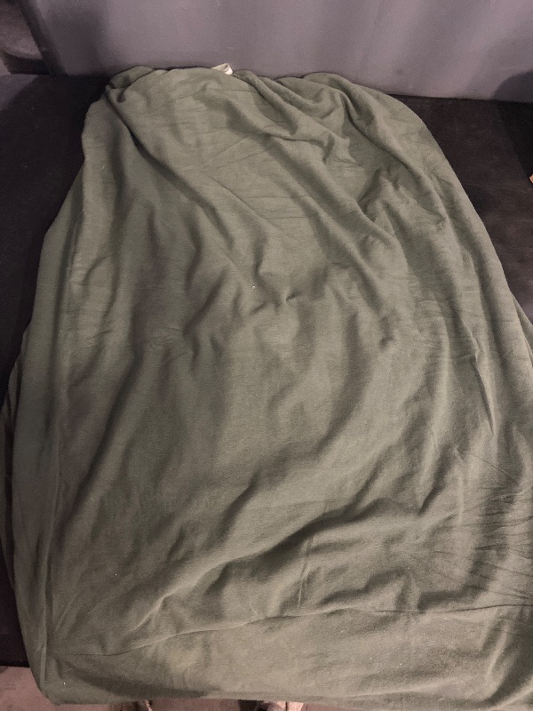 Photo 1 of Easy-Going 6 Pieces Microfiber Stretch Sectional Recliner Sofa Slipcover Soft Fitted Fleece 2 Seats Couch Cover Washable Furniture Protector with Elasticity for Kids(Recliner Loveseat, Greyish Green)
