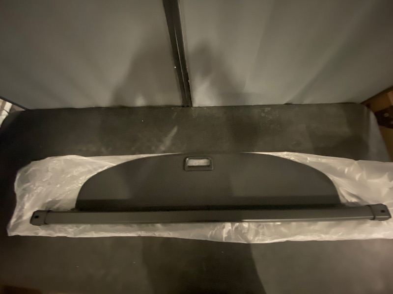 Photo 1 of Cargo Cover Compatible for 2014-2020 Nissan Rogue SV Black Retractable Trunk Shielding Shade (not fit for Rogue Select and Rogue Sport)