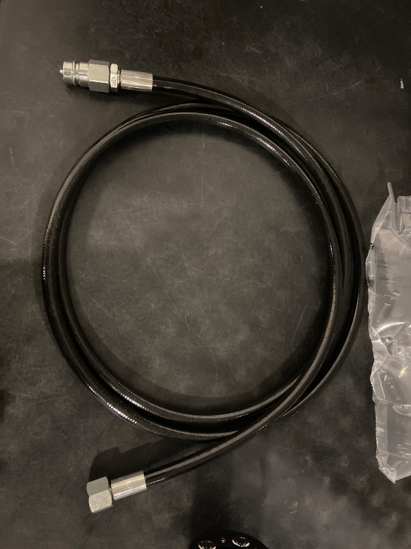 Photo 1 of CO2 Handheld Fog Gun Smoke Machine with LED Lights Handheld CO2 Jet Machine with 3 Meter Gas Hose, Red Green Blue Stage Effect Fogger Smoke Cannon Gun for DJ, Halloween, Party, Club, Bar
