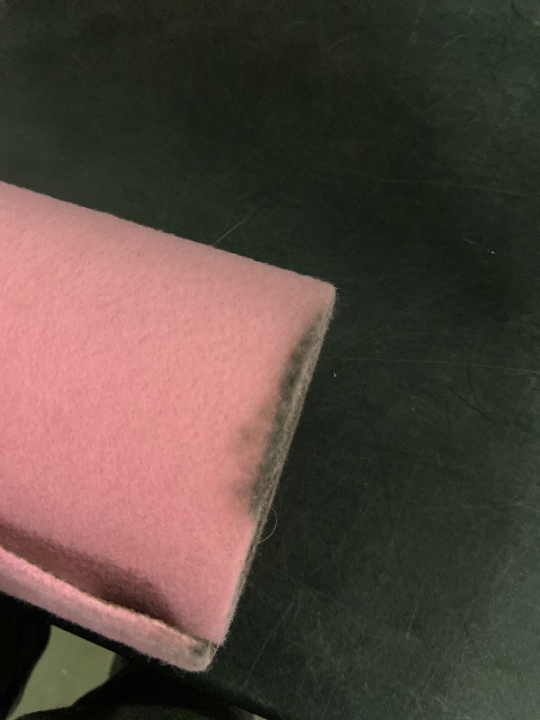 Photo 1 of HOMBYS 450 GSM Extra Thick 3x10 ft Pink Carpet Runner for Partys & Events, Heavy-Duty Felt Aisle Runway Rug for Steps, Prom Proposal & Wedding Ceremony Decorations, Hollywood Oscars for VIP Awards