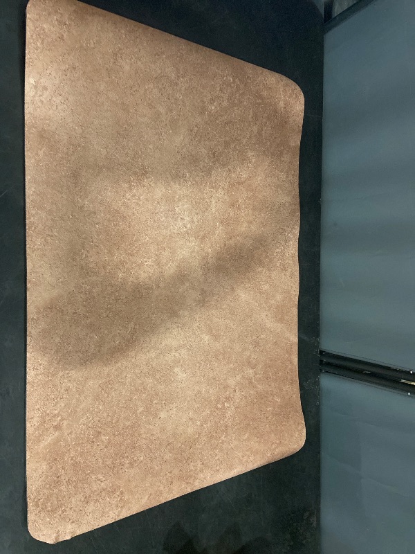 Photo 1 of Cork Desk Mat - Desk Pad for Office and Home - Desk Organization and Accessories - Ideal for Large Mouse Pad and Desk Mats on Top of Desks(Black, 35 inch x 24inch)