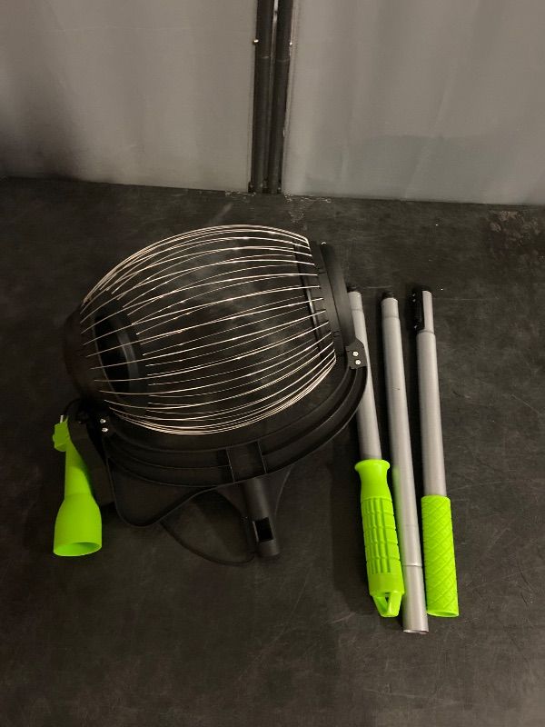 Photo 1 of Nut Gatherer for Walnuts with 1.8-Gallon Capacity, No-Bend Emptying Design?Acorn Picker Upper Roller Suitable for 1.2"-3.6" Walnuts,Chestnuts, Fallen Apples & Tennis Balls(No Small Acorns)