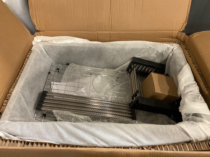 Photo 1 of 30" Atlas Stainless Steel Farmhouse Sink - Curved Apron - Gunmetal Black