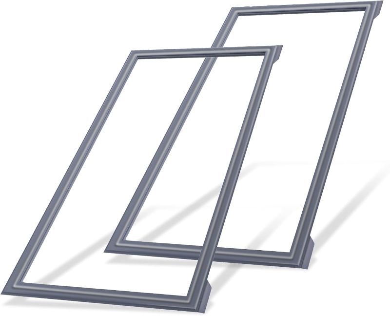 Photo 1 of 2 PACK Upgraded 241778307 Refrigerator Fresh Food Door Gasket Compatible with Frigidaire Kenmore,Crosley and Electrolux Refrigerator Door Seal Replacement Part 1793667,EAP3408461,PS3408461,AP4587413
