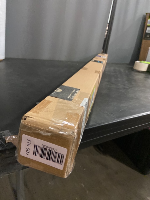 Photo 1 of Artiwell Heavy Duty Shower Rod, Adjustable Shower Curtain Rod, Expandable 47-84 Inch, Permanent Mount Shower Rod, Never Rust Stainless Steel For Window Curtain and Closet, Matte Black