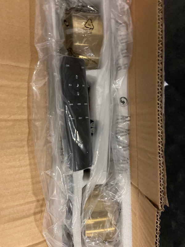 Photo 1 of Battery Operated Modern Wall Sconces, Dimmable Wireless Wall Light Set of Two with Remote Control, 3 Color Temperatures, Rechargeable LED Wall Sconce for Bedroom, Living Room, Hallway, 23.6 Inch Brass