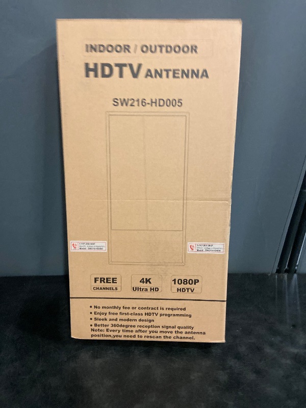 Photo 1 of 2025 Strongest TV Antenna Indoor, 3500+ Miles Outdoor Long Ranges, Digital Antenna for Smart TV, Best Amplifier Signal Booster Support 8K 4K 1080p All TVs VHF UHF - 50FT Cable/AC Adapter