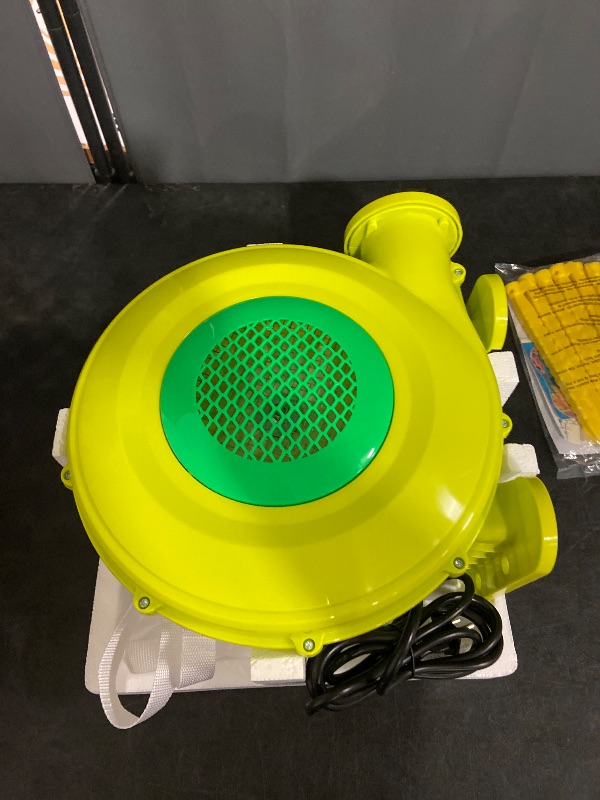 Photo 1 of Doctor Dolphin Inflatable Bounce House with Air Blower, Bouncy Castle for Toddlers, Kids Jumping and Slide Castle for Indoor & Outdoor