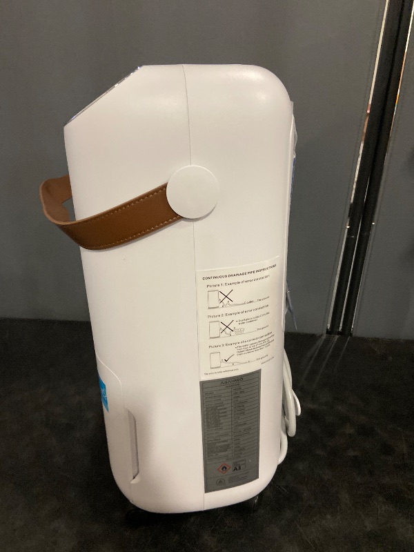 Photo 1 of Dehumidifier for Basement,Home,Bathroom,Bedroom 45 pint/Day 4500 Sq ft Dehumidifiers with Drain Hose,Most Efficient Energy Star 2025,Intelligent Humidity Control,3 Modes,24H Timer (45 Pint)