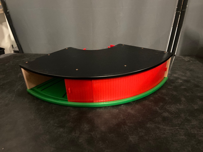 Photo 1 of BRIO World - 33736 Grand Roundhouse - Ultimate Train Set Accessory | Accommodates 5 Trains | Rotating Switch Turntable | Compatible with All Railway Toys | Perfect for Kids Ages 3+
