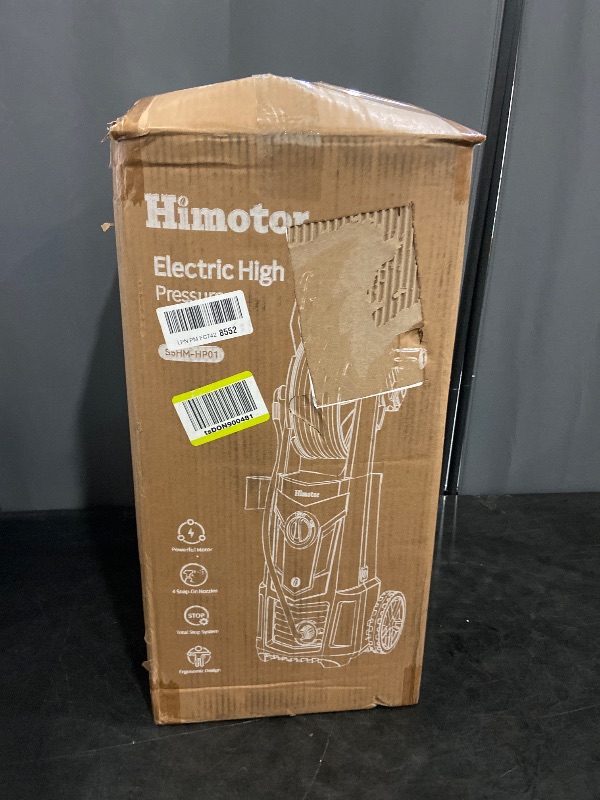 Photo 1 of Electric Pressure Washer - 4000PSI 2.8GPM Electric Power Washer with 35ft Cord 26ft Hose, High Pressure Washers Includes 5 Nozzles, Foam Cannon for Cars, Homes, Driveways