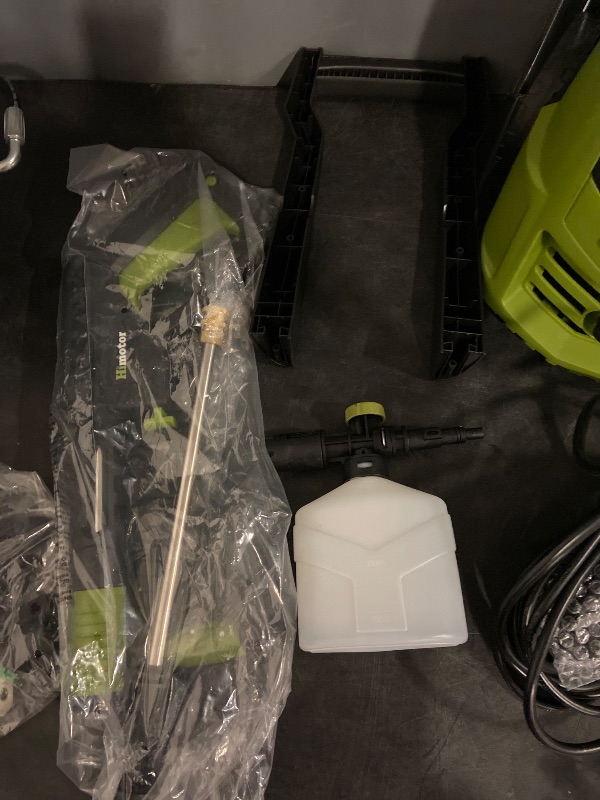 Photo 1 of Electric Pressure Washer - 4000PSI 2.8GPM Electric Power Washer with 35ft Cord 26ft Hose, High Pressure Washers Includes 5 Nozzles, Foam Cannon for Cars, Homes, Driveways