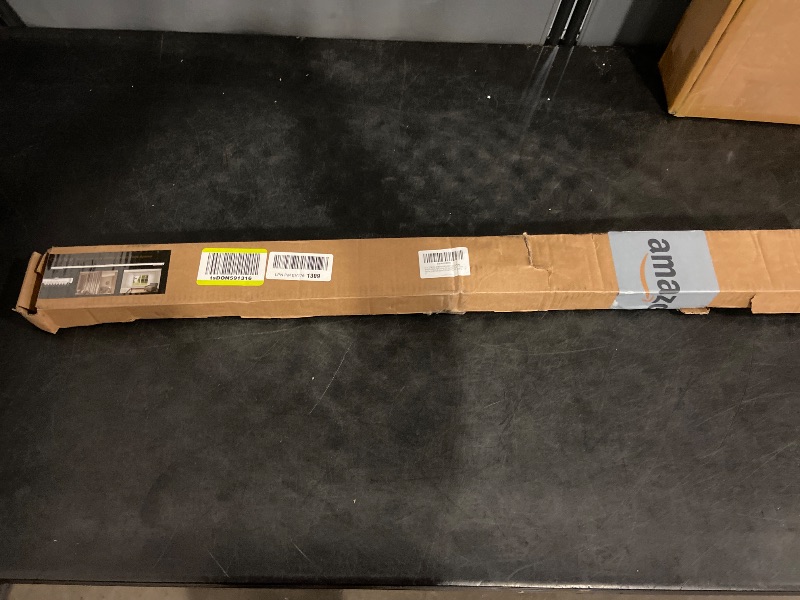 Photo 1 of Flexible Ceiling Curtain Track, Bendable Room Divider Curtain Tracks with Clips for Ceiling Mount, Heavy Duty Curtains Rails for Wall Bedroom Hospital Shower Privacy RV, Aluminum, Black,12 FT