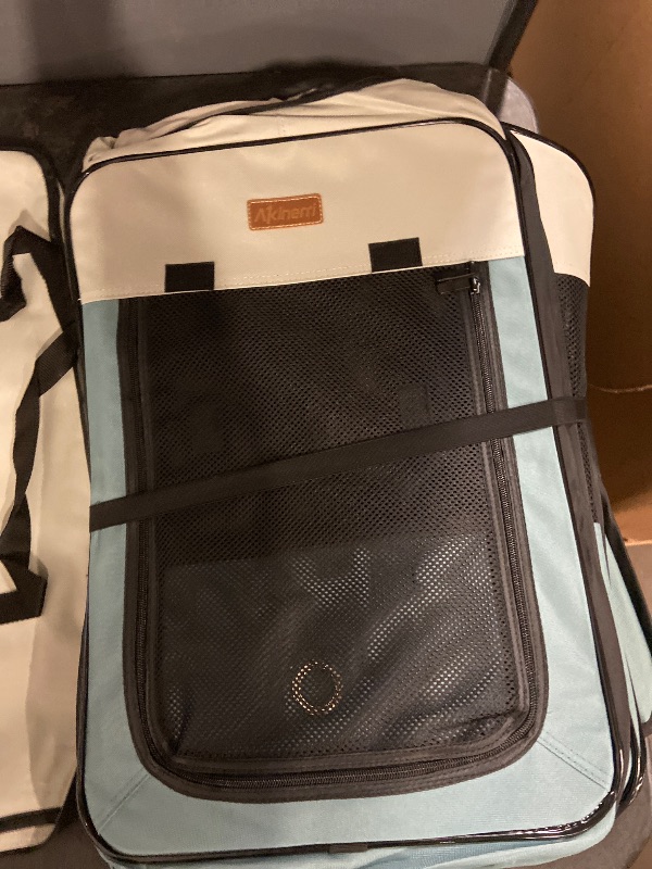 Photo 1 of Dog Playpen, Portable Pet Play Pen for Cat, Puppies, Rabbits, Chickens, Foldable Large-Capacity Pet Tent for Indoor/Outdoor Travel Camping Blue