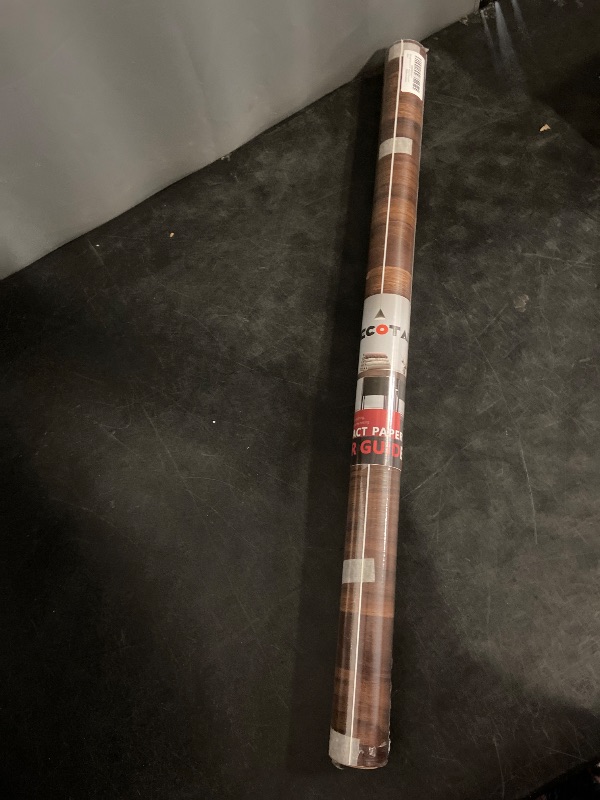 Photo 1 of Decotalk 30"x120" Walnut Wood Contact Paper Peel and Stick Wood Wallpaper Wood Grain Contact Paper for Cabinets Walnut Wood Wallpaper Self Adhesive Contact Paper Wood Vinyl Wrap Wallpaper Removable