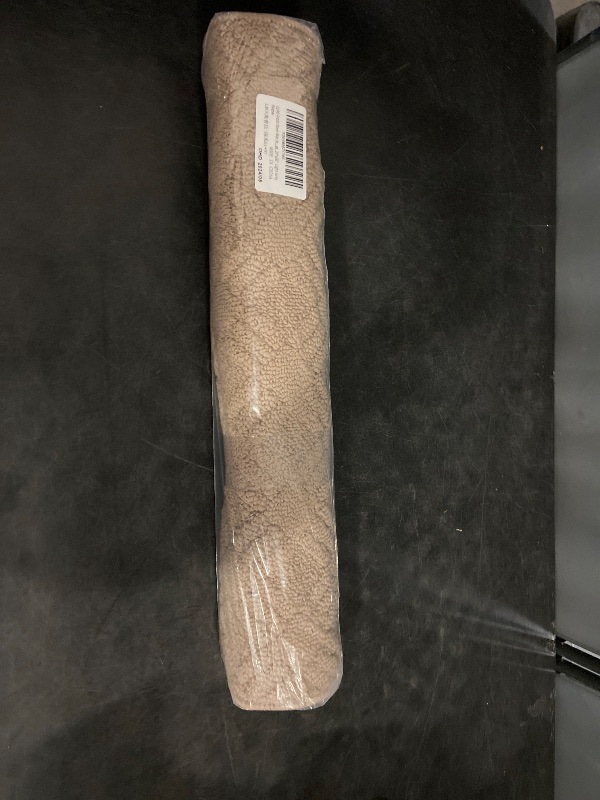 Photo 1 of LUMI Indoor Door Mat, Absorbent Non-Slip Thin Doormat, Washable Door Mats, Woven Pattern Inside Floor Mat, Ideal for Entryway, Front Door, Home Decor, 24"x36", Woven Taupe