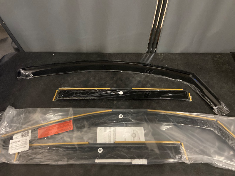Photo 1 of CLIM ART in-Channel Incredibly Durable Rain Guards for Chevrolet (Chevy) Blazer 2019-2026, Original Window Deflectors, Vent Window Visors, Vent Deflector, 4 pcs. - 619462