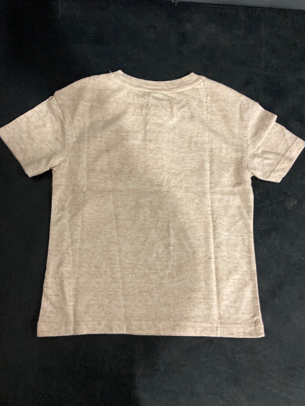 Photo 1 of 2T Toddler Boys' Short Sleeve Henley T-Shirt - Cat & Jack™ Almond Cream 2T
