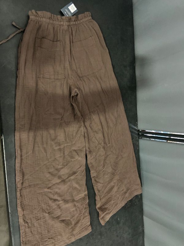 Photo 1 of Size S Women's High-Rise Wide Leg Pull-on Pants - Universal Thread™ Brown S
