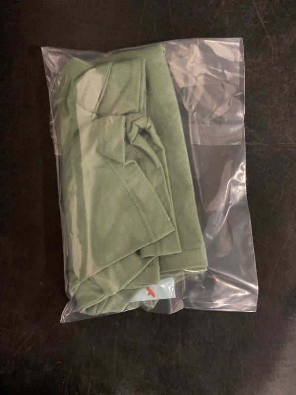 Photo 1 of Size 18M Toddler Boys' Short Sleeve Jersey Knit Solid T-Shirt - Cat & Jack™ Green 18M: Crew Neck, Pullover