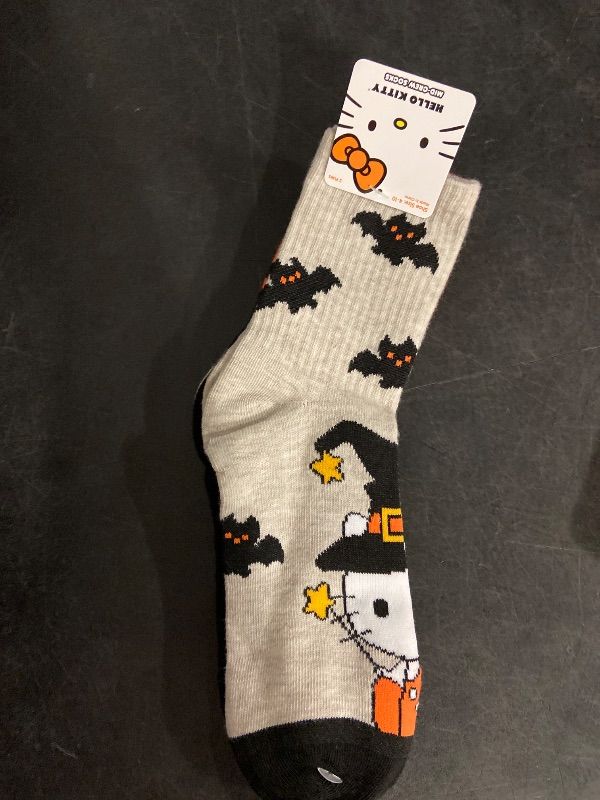 Photo 1 of HELLO KITTY HALLOWEEN THEME 3 PACK CREW SOCKS