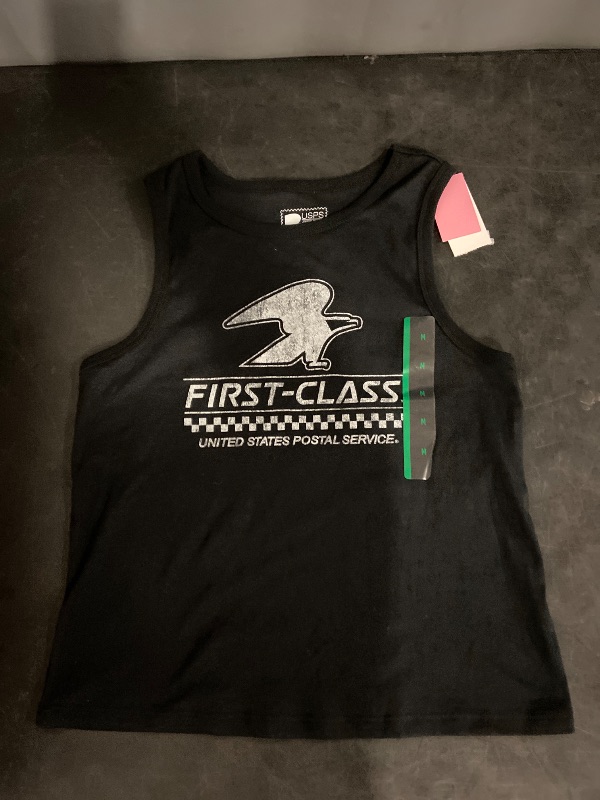 Photo 1 of Size M Women's First Class Graphic Tank Top - Black M
