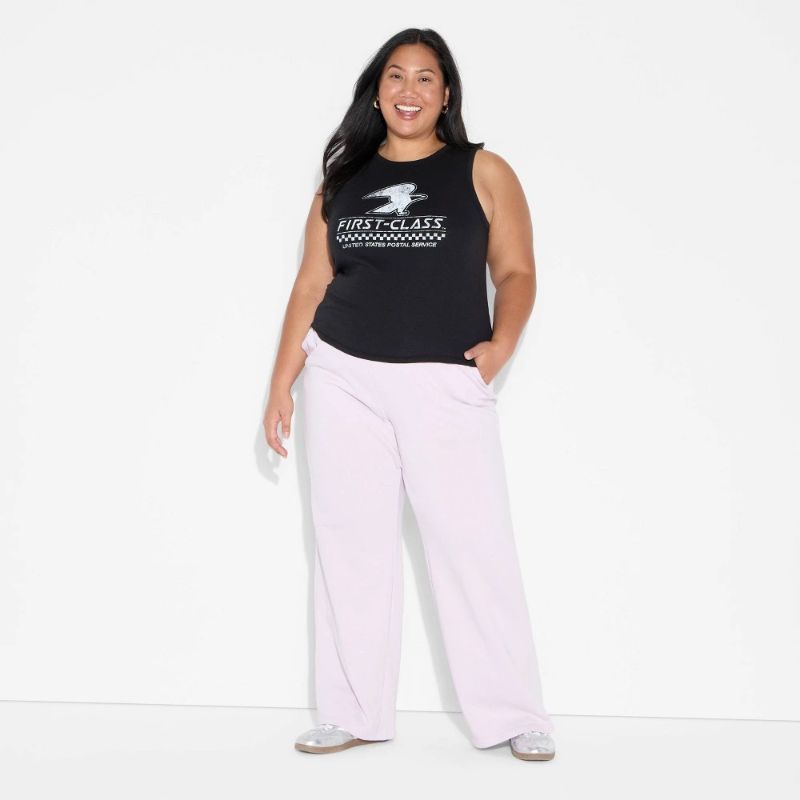 Photo 1 of Size M Women's First Class Graphic Tank Top - Black M