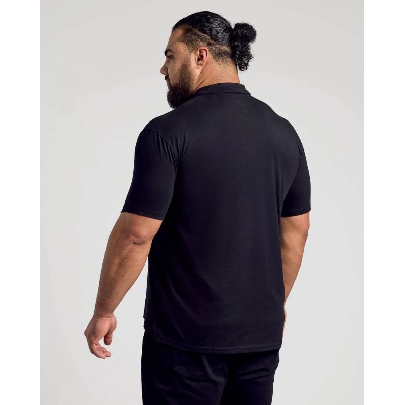 Photo 1 of Size M True Classic Men's Short Sleeve Collar Neck Classic Polo Shirt - Black M
