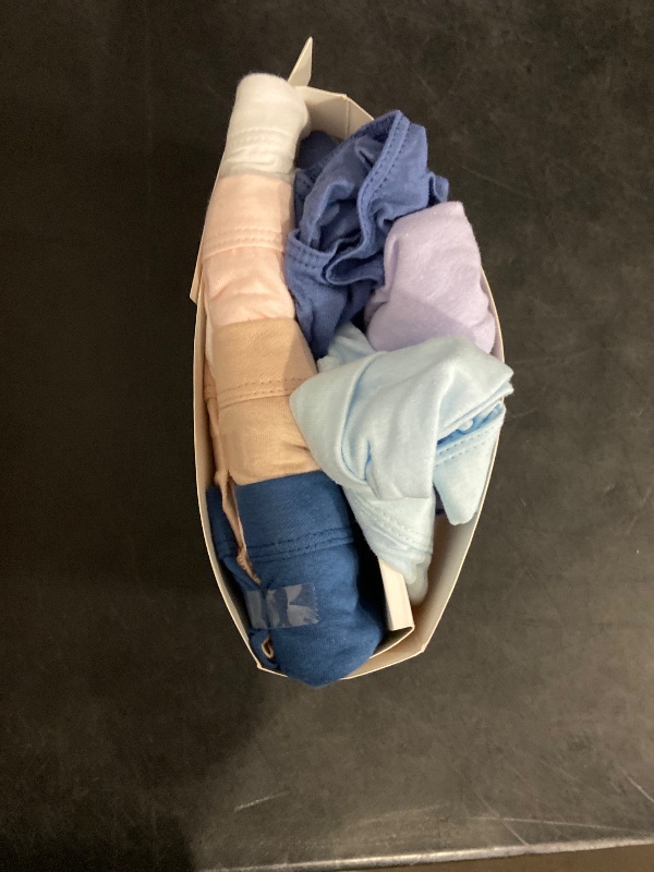 Photo 1 of Size 9Hanes Pure Comfort Women’s 6pk Organic Cotton Briefs - Colors May Vary 9: High Rise Knit Underwear