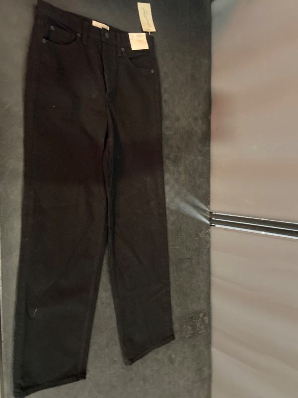 Photo 1 of Size 6 Women's Holiday High-Rise Straight Jeans - Universal Thread™ Black 6