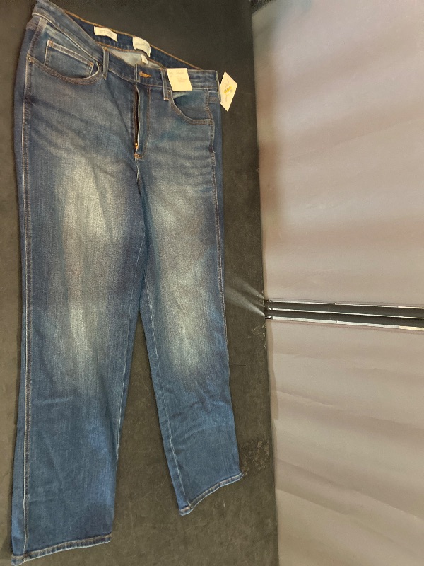 Photo 1 of Size 17 Women's High-Rise Straight Jeans - Universal Thread™ Dark Wash 17