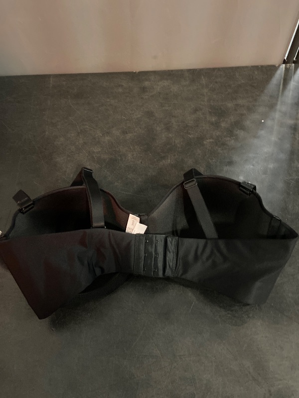 Photo 1 of Size 36DD Women's Lightly Lined Strapless Bra - Auden™ Black 36DD: High Support, Adjustable Back Closure, Mesh Liner, Hand Wash