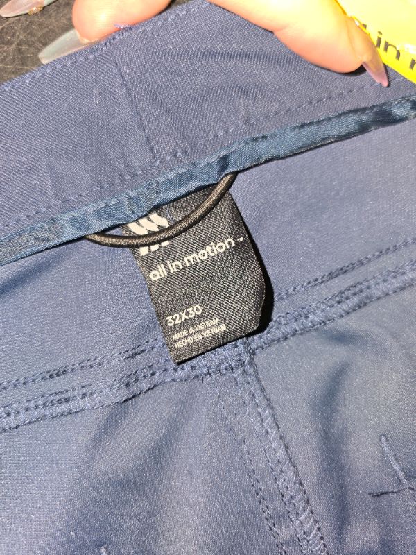 Photo 1 of Navy 32x30 Men's Golf Pants - All in Motion™ 