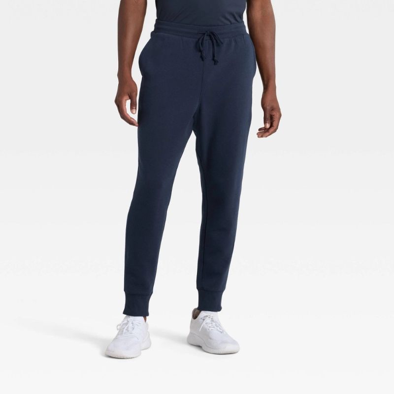 Photo 1 of M Men's Active Comfort Fleece Jogger Pants - All in Motion™ Blue
