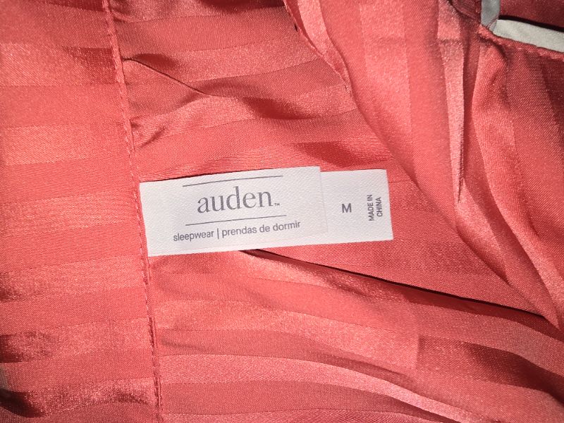 Photo 1 of M Women's Luxury Collection Shadow Striped Satin Notch Collar Top- Auden™