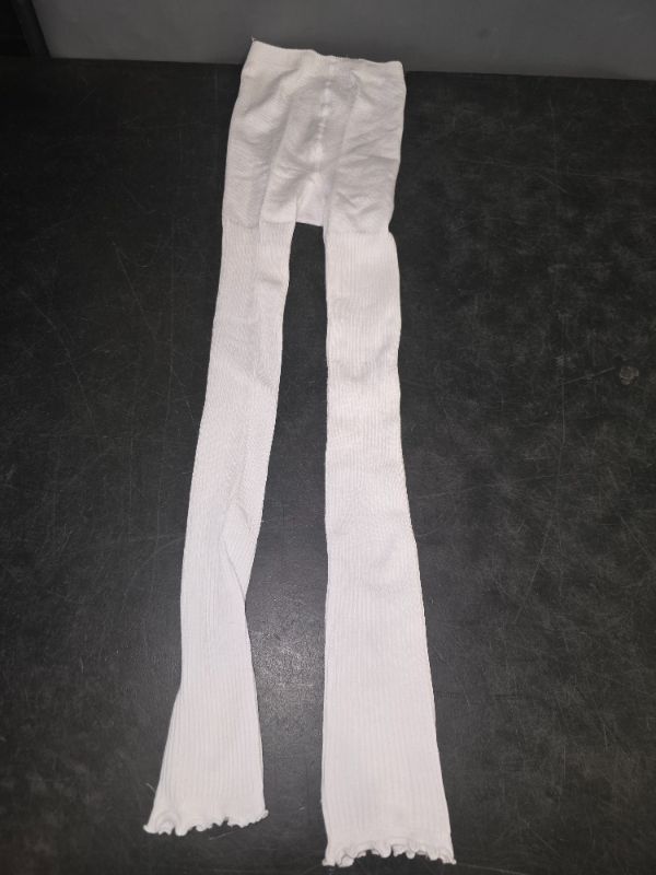 Photo 1 of 7-10 (m) Girls' Footless Ribbed Tights - Cat & Jack™
