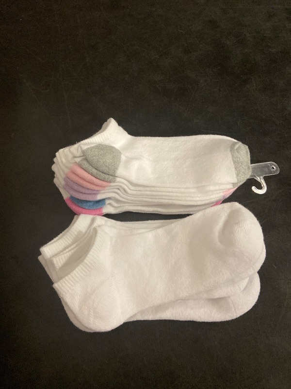 Photo 1 of Girls' 10pk Low Socks - Cat & Jack™ White